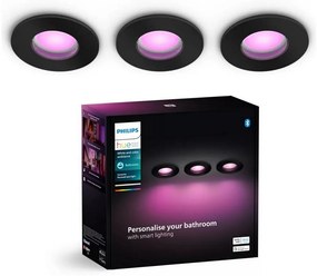 Philips Zestaw 3x LED RGBW ściemnialne Hue XAMENTO 1xGU10/4,2W IP44