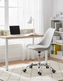 Dziecięce różowe obrotowe krzesło do biurka S7-R03