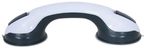 Spirella Uchwyt do łazienki z przyssawkami SAFE, biały, 29 cm
