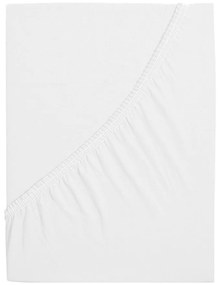 Białe prześcieradło z gumką 200x200 cm – B.E.S.