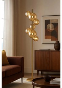 Brilagi - LED Lampa podłogowa MILLA 7xG9/3W/230V złota