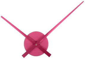 Designerski zegar ścienny Karlsson 4348PI różowy, średnica 48 cm