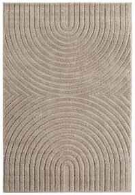 Dywan nowoczesny Art 3D Geometria beżowy 80 cm x 250 cm