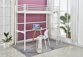 Łóżko piętrowe "Alora" -  90 x 190 cm - Białe