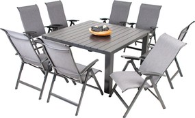 Doppler PRATO YELMO ALU, krzesła z regulacją, 8+1