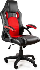 Gamingowy fotel Dynamiq V7 czarno-czerwony