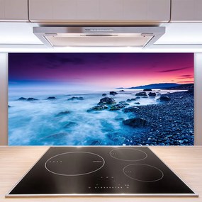 Szkło nad Blatem Złoty Piasek I Ocean