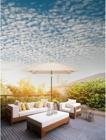 Derby Basic Push Up 210 x 210 cm – parasol nachylany - Towar z drobną wadą (S251)
