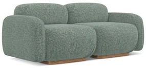 Jasnozielona sofa modułowa 190 cm Ailani – Makamii