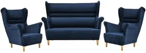 Zestaw wypoczynkowy sofa + 2 fotele Family Meble