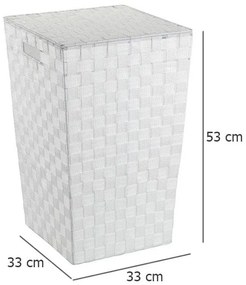 Kosz dekoracyjny na pranie ADRIA, WENKO 48l