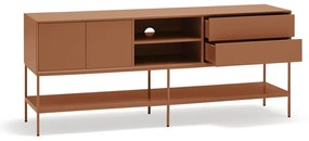 Ceglasta szafka pod TV 175x74x45 cm Platt – Teulat
