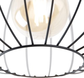 Inteligentna lampa sufitowa czarna z Wi-Fi G95 - Margarita