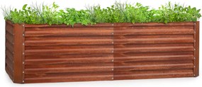 Blumfeldt Terrabox 200x100x60 cm Skrzynia na warzywa Efekt rdzy