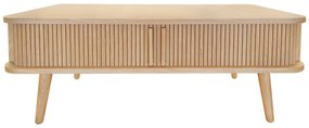 Stolik w dekorze dębu 58x107.5 cm Rove – Woodman