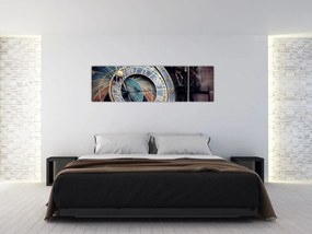 Obraz - Praski zegar astronomiczny, Praga (170x50 cm)
