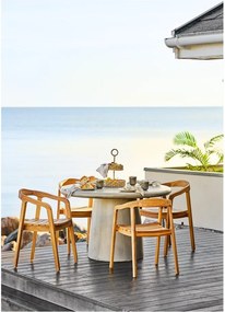 Okrągły stół ogrodowy ceramiczny ø 60 cm Bonnet – House Nordic