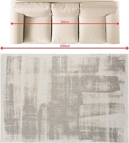Dywan Abstract Gray I 160x230 cm