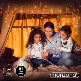 Monzana Świąteczny łańcuch świetlny CECIL, 5m, ciepła biała
