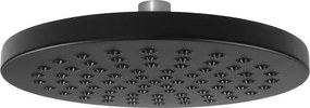 Aqualine - Głowica prysznicowa śr. 20 cm matowy czarny