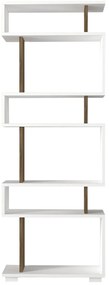 Biblioteczka Blok White Walnut