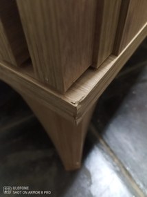 PROMOCJA Stolík nocny ENTSIAN 40x40 cm, dąb artisan II jakość