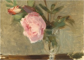 Obraz na szkle - Berthe Morisot, Peonies, reprodukcje (70x50 cm)