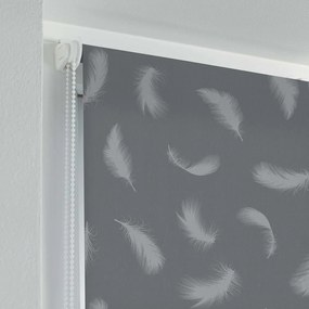Szara tekstylna roleta 90x180 cm Envolea – douceur d'intérieur