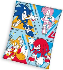 Carbotex Kocyk dziecięcy Jeż Sonic Original, 130 x170 cm