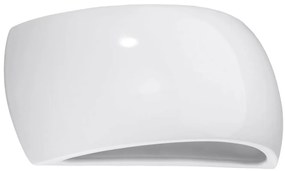 Biały minimalistyczny kinkiet w połysku - 4X S485 B4-L77