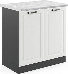 Szafka pod zlew biały domek wiejski 80x60x81.6 r-line