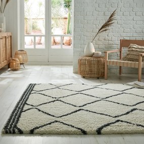 Biały dywan 160x230 cm Riad Berber – Flair Rugs