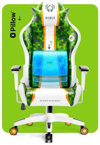 Fotel Gamingowy Diablo X-One 2.0 Small: Craft Edition