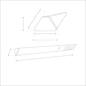 Lampa Podszafkowa Dual 18W 4000K + Gniazda 230V