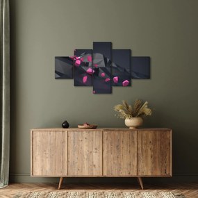 Obraz abstrakcji 3D (125x70 cm)