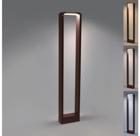 Brilagi - Lampa zewnętrzna LED BARI LED/7W/230V 3000/4000/6000K brązowa IP54 80 cm