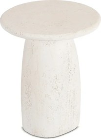 Stolik Kawowy REES 49 cm Krem/Beż Nowoczesny