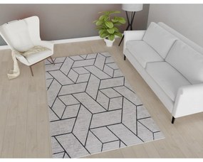 Jasnoszary chodnik odpowiedni do prania 80x200 cm – Vitaus