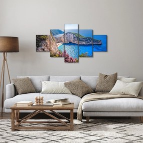 Obraz - Plaża Navagio, Grecja (125x70 cm)