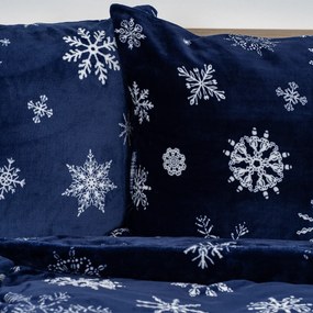 4Home Pościel mikroflanela Midnight Snowfall, 140 x 220 cm, 70 x 90 cm