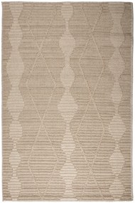 Dywan Panorama Beżowy Płasko Tkany 200x290 Prostokąt