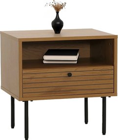 Stolik nocny MCW-N78,  naturalny