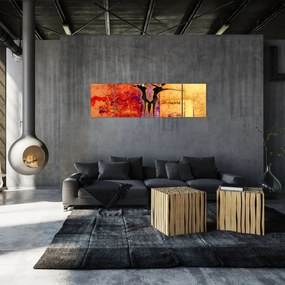 Obraz - Afrykańskie boginie (170x50 cm)