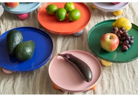 Metalowa taca dekoracyjna ø 25 cm Double Funky – PT LIVING