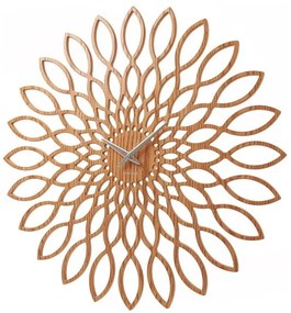 Zegar ścienny Karlsson Sunflower Wood