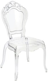 Transparentne krzesło glamour - Goxi 2X