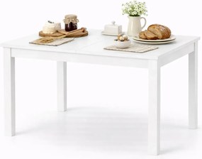 Biały rozkładany stół H8-R91