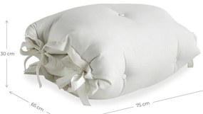 Biały wielofunkcyjny futon odpowiedni na zewnątrz Karup Design OUT™ Sit&amp;Sleep White