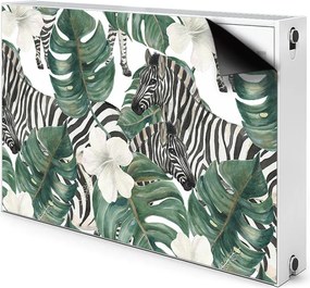 Maskownica dekoracyjna grzejnika Zebry w liściach