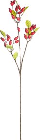Dekoracja Dzika Róża 70cm red